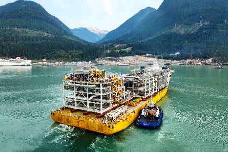 Woodfibre LNG construction passes halfway point