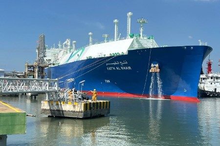 PV GAS welcomes LNG carrier