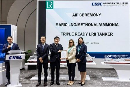 Lloyd’s Register and MARIC unveil tri-fuel-ready tanker concept